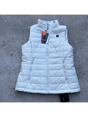 NWT ORORO Women's Lightweight Heated Small Vest with Battery Pack